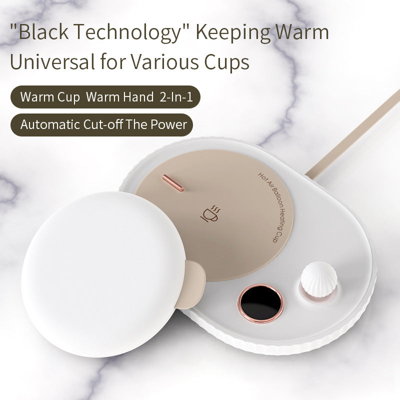 Coaster Thermostat Coaster Hand Warmer 2 in 1 Hot Milk